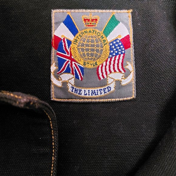 Sex Pistols Denim Jean Jacket Star Studded Embroidered Vintage The Limited - Picture 5 of 5